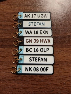 Reg Plate Customized Number Plate - Image 1 of 4