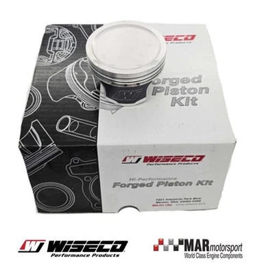 Wiseco Forged Piston | Ford Duratech | Mazda MZR 2.0L/2.3L 16V - 88.00m - 10.0:1 - Image 1 of 2