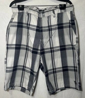 Винтажные мужские шорты Gotcha 34 в клетку для серфинга коньков 90-х 80-х годов. #62 - Изображение 1 из 4