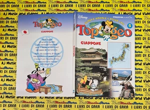 Book libro TOPOGEO 6 Giappone De AGOSTINI junior DISNEY 2000 (SG16) - Picture 1 of 1