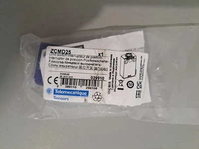 Telemecanique Sensors Hilfsschaltergehäuse ZCMD25 Einzelpositionsschalter _0,06_