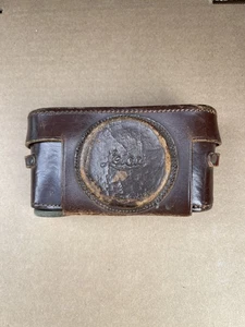 Leica Brown Leather Camera Case by E. Leitz, Wetzlar Germany - Picture 1 of 9