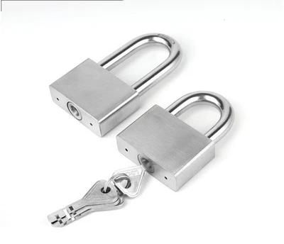 All Weather Marine Grade Padlock 304 Stainless Shackle 30mm/40mm/50mm/60mm { - Image 1 of 4
