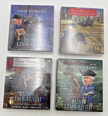 Rush Revere First Patriots 4 Audio CD Box Sets Rush Limbaugh 3 Brand New Sealed - Image 1 of 4
