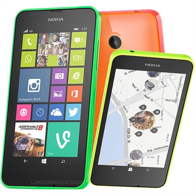 Nokia Lumia 635 4G 8GB All Colours Windows Smartphone - Excellent Condition - Image 1 of 4