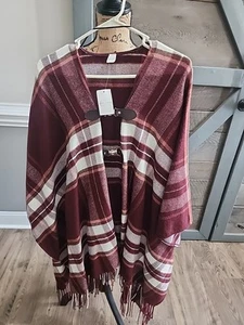 NWT Womens boho casual shawl duster cardigan size 18/20 by cato est 1946 - Picture 1 of 3