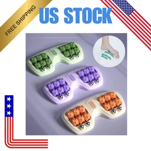 Dual Fußmassageroller Fußmassage Plantarfasziitis Linderung Stressabbau - Bild 1 von 14