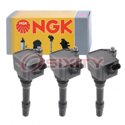 Bobinas de encendido NGK de 3 piezas para BMW i8 2014-2019 1,5 L L3 bujía cable arranque Foto 1 de 4