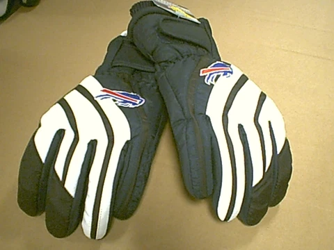 NFL BUFFALO BILLS WINTER NYLON GLOVES YOUTH MEDIUM  NWT Cover