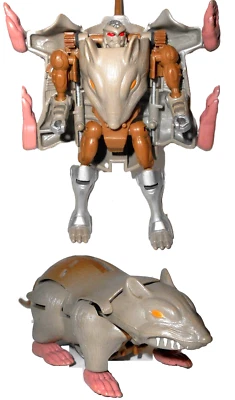 Transformers Beast Wars 1996 RATTRAP authentic vintage kenner 1995 rat trap - Image 1 of 4