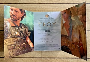 2004 TROY Advance Media Screening Ticket - Brad Pitt Eric Bana Orlando Bloom - Bild 1 von 5
