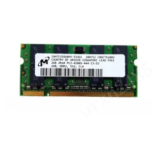 Micron 2GB PC2-4200S DDR2-533MHz Laptop Memory 200Pin CL4 1.8V SODIMM RAM - Picture 1 of 6