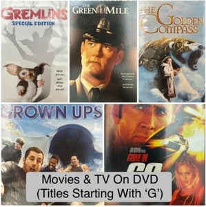 Movies & TV On DVD (Titles Starting With 'G') - Foto 1 di 28