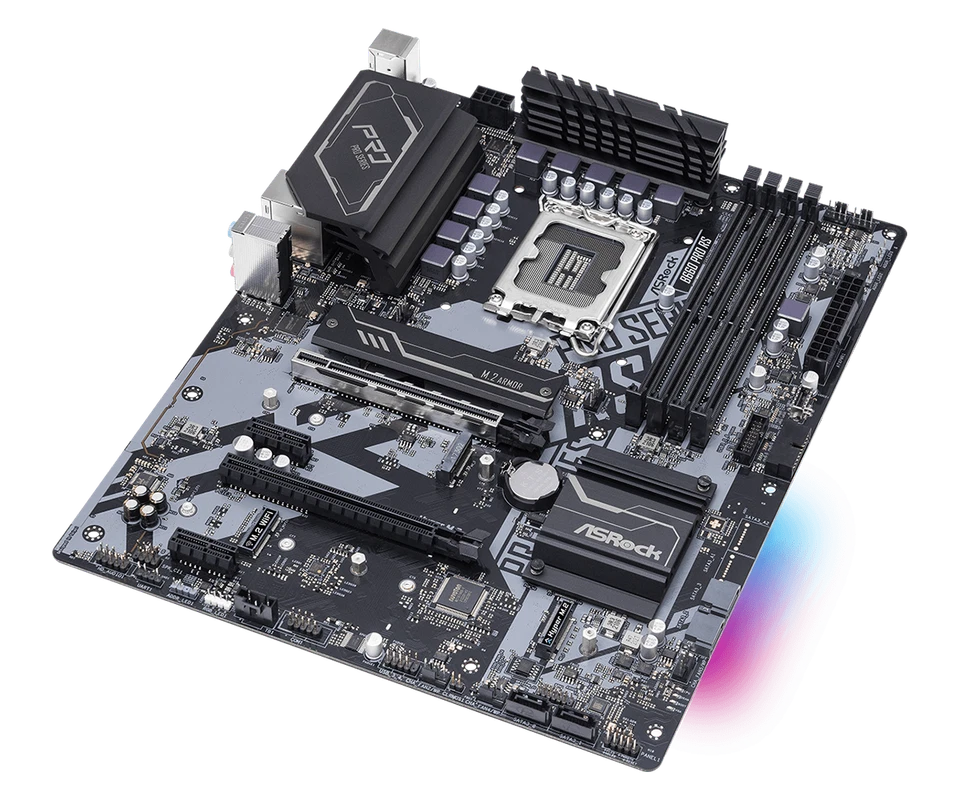 Placa madre ASRock B660 Pro RS ATX LGA1700 DDR4 PCIe 4.0 USB3.2 HDMI - Imagen 1 de 4
