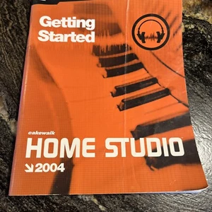 Home Studio Digital Recording Editing Booklet Manual Cakewalk 2004 Computer Edit - Bild 1 von 17