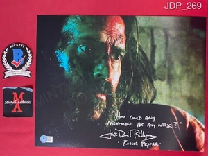 Jeff Daniel Phillips autographed signed 11x14 photo 31 Roscoe Pepper Beckett COA - Picture 1 of 1