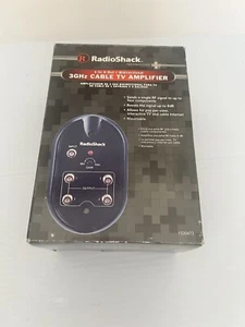 RadioShack (1500472) 1-In/1-Out Bidirectional 3GHz Cable TV Amplifier signal boo - Picture 1 of 2