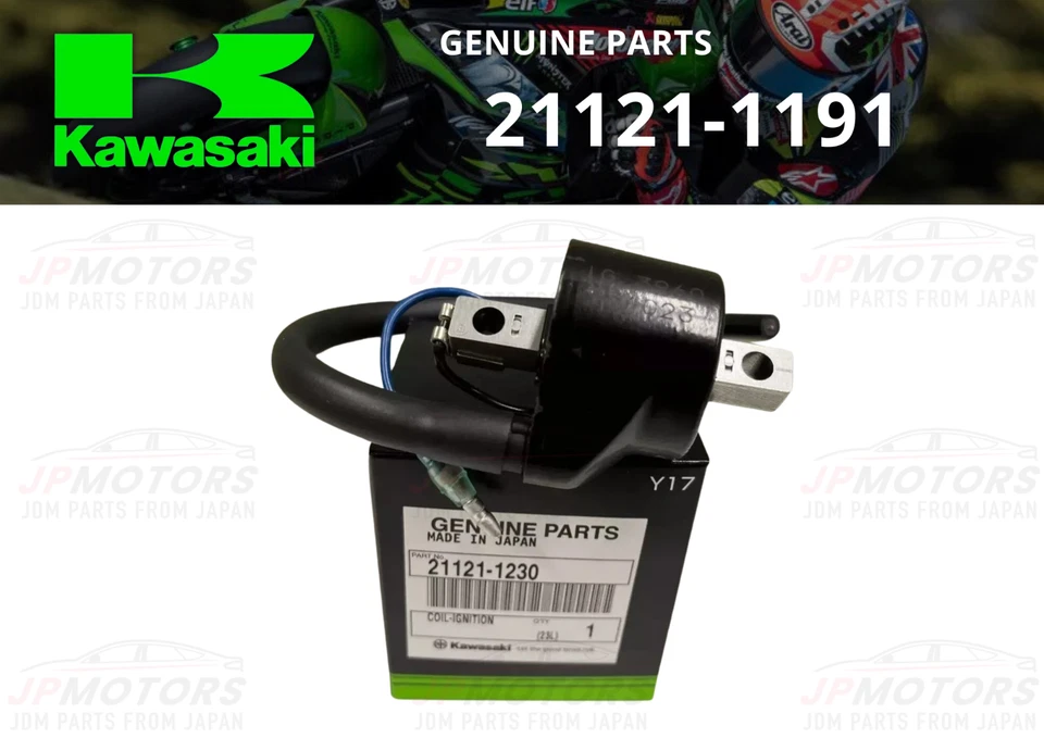 KAWASAKI New Genuine ’91-’09 KDX200 KL250 KLX250S COIL IGNITION 21121-1230 - Изображение 1 из 4