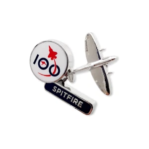 333439 AIR FORCE 100 CENTENARY 2021 SPITFIRE PIN BADGE RAAF AIRCRAFT AUSTRALIA - Picture 1 of 1