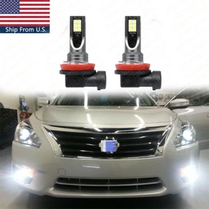 For Nissan Maxima Altima Rogue Pathfinder Front Fog Light 6000K White LED Bulbs - Bild 1 von 12