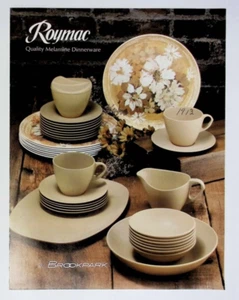 70er Jahre Roymac Geschirr Retro Geschirr Pint Werbung Flyer Prospekt - Bild 1 von 3