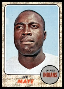 1968 Topps Lee Maye Cleveland Indians #94 - Imagen 1 de 2