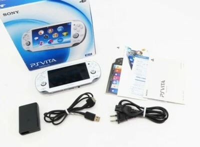 SONY PS Vita PCH-1000 1100 OLED Wi-Fi con caja varios colores envío desde EE. UU. Foto 1 de 4