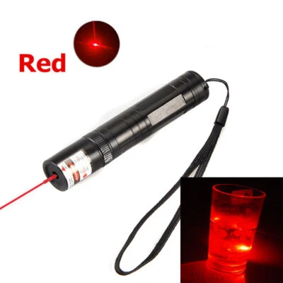 1mW Red  Laser Pointers Lazer Teach PPT Presentation Pen Visible Beam Light 850 - Image 1 of 4