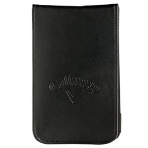 Callaway Leather Golf Scorecard Holder, Black, 7" x 4.25" - Picture 1 of 4