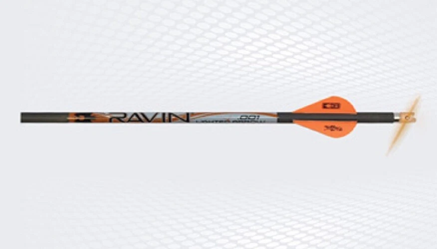 New Ravin Crossbow Arrows With lighted Nocks 400grain (.001") 3 Pak Model # R134 - Image 1 of 1