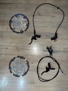 turbo levo specializzato shimano XT 4 pistoncini con rotori speranza anteriore posteriore TESTATO - Foto 1 di 6