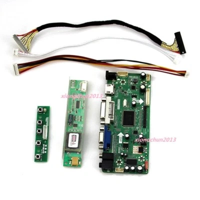 HDMI DVI VGA LCD display controller kit  for LP171WP4-TL04 TL01 1440X900 17.1" - Bild 1 von 4
