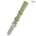 12mm plain weave PU leather strap watchband new candy colors watch straps B.s BM
