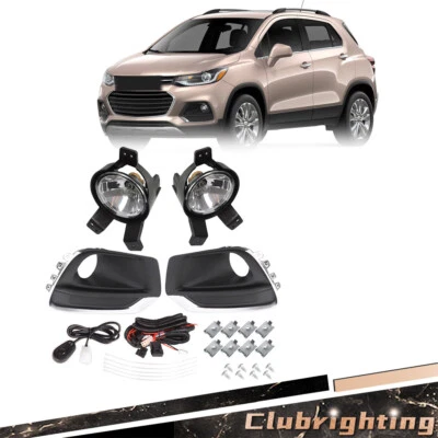 For Chevrolet Trax 2017-2021 Pari Left&Right Side Fog Lights w/Wirings kits Foto 1 de 4