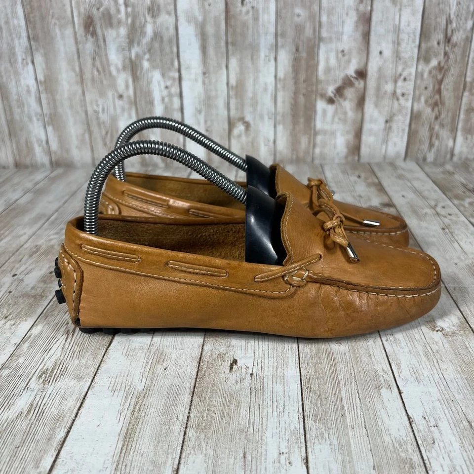 Mocasines de conducción Mercanti Fiorentini de cuero brasileño mocasines cómodos talla 8B Foto 1 de 4