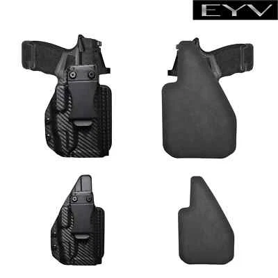 EYV HOLSTERS EYV IWB Kydex Holster Comfort Soft Foam Backing Hellcat RDP/PRO -TLR7 SUB Light