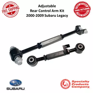 SPC Performance Adjustable Rear Control Arm Kit Fits 00-09 Subaru Legacy #67664 - Bild 1 von 12
