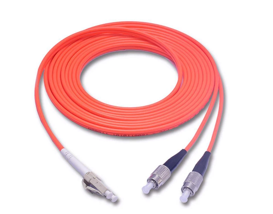 20M Multimode Duplex Fiber Optic Cable(62.5/125) LC to FC - Image 1 of 1