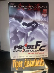 PRIDE Fighting Championships - Pride 6-9 and 11 (DVD, 2005, 5-Disc Set) - Picture 1 of 3
