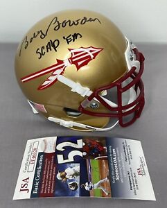 Bobby Bowden SIGNED Florida State Seminoles Football Mini Helmet w/ JSA COA