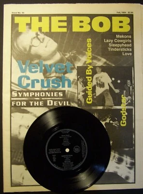 Guided by Voices FLEXI + The Bob Magazine No. 49 NOS NEW 1995 Velvet Crush - Image 1 of 2