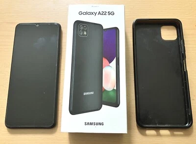 Samsung Galaxy A22 5G Dual SIM 64GB gray + Schutzcase - Bild 1 von 4