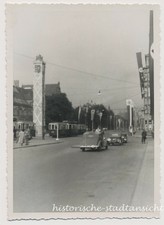 Foto - Nürnberg Fahnen Auto - Drittes Reich NS-Zeit 1940er