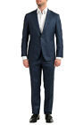 Hugo Boss Men's "T-Hunter/Goswin" Blue 100 Wool Two Button Suit