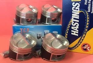 YCP B16 B18 81mm JDM High Compression Pistons + Rings Acura Honda Civic Type R - Picture 1 of 8