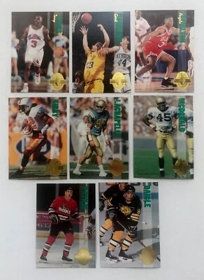 1993 EIGHT Different Classic Four Sport Cards #'s 29 34 79 117 136 145 185 246 - Image 1 of 2