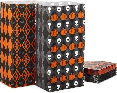 Новый лот из 30 СУМОК для Хэллоуина Hallmark Trick Or Treat Holiday Party Favor Sacks - Изображение 1 из 4