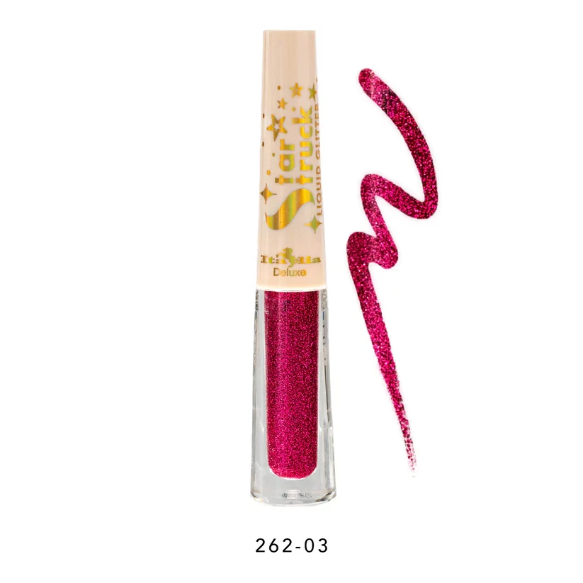 Italia Deluxe Star Struck Classic Liquid Glitter Eyeliner - *MAGENTA* - Image 1 of 1