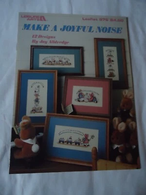 Counted Cross-Stitch Booklet-"Make A Joyful Noise" - Image 1 of 3