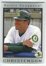 2013 Beloit Snappers (Single A-Minnesota Twins) Ryan Christenson